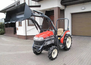 Mini Traktorek Yanmar EF220 22KM 4X4 Wspomaganie Rewers MałyOgrodniczy