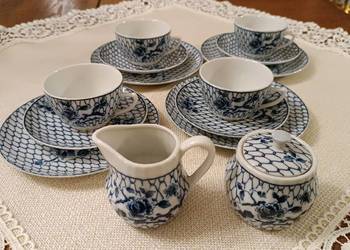 Porcelana z siatką kobaltową