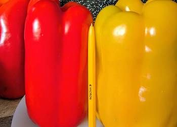 Papryka GIGANT czerwona żółta nasiona kolekcja