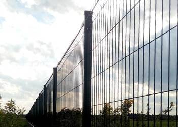 Panele ogrodzeniowe fi 4.0 x 1.23 Grafit