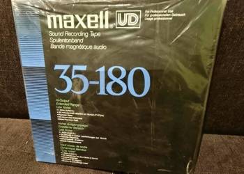 Taśma magnetofonowa Maxell UD (Nowiutka) szpula 26,5