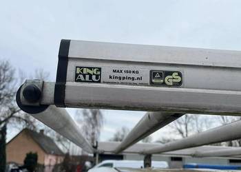 Bagażnik dachowy aluminiowy Trafic Vivaro Long L2H1