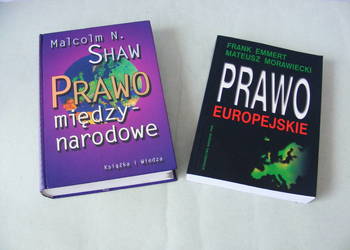 Prawo europejskie Emmert  Prawo międzynarodowe Shaw