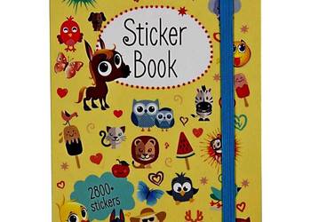 Książka z naklejkami,