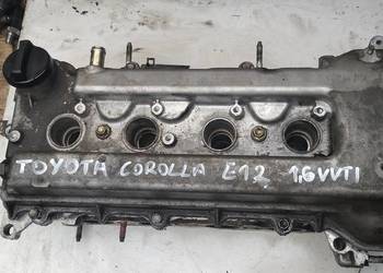 TOYOTA COROLLA E12 1,6VVTI 3ZZ głowica kompletna pokrywa