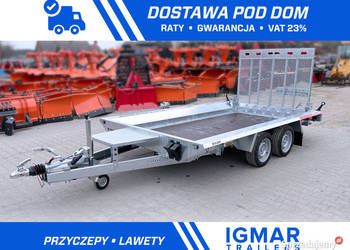TEMARED BUILDER 3518/2 przyczepa pod minikoparkę DMC 3000 kg