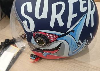 Kask motocyklowy skuter