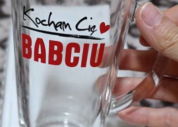 kubek szklanka kocham cię babciu