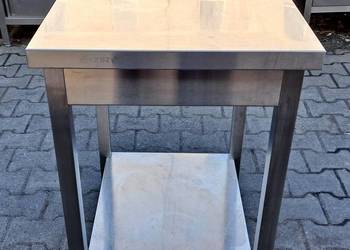 STÓŁ GASTRONOMICZNY Z PÓŁKĄ - GORT - 55/70/85 CM - M.1455.N