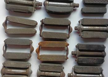 Zabytkowy rower - pedała