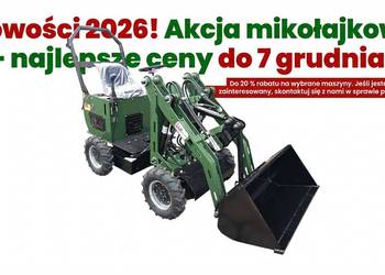 NOWA 2026 Miniładowarka przegubowa MS-L116KN JSB MINI