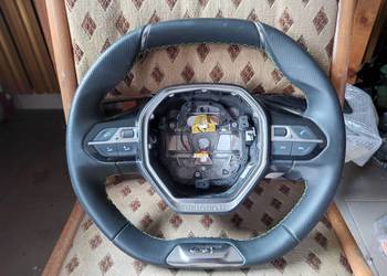 PEUGEOT 208 II GT KIEROWNICA MULTIFUNKCYJNA SKÓRA 640497100B ORYG IGŁA !!