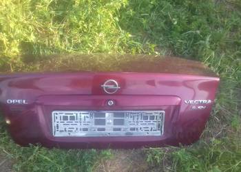 Klapa tylna Opel Vectra B lift sedan 96-99 bordowa