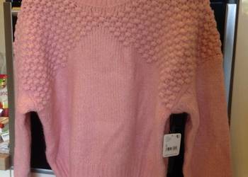 Sweter Golf Damski FREEPEOPLE rozm S Jasny Różowy NOWY