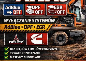 ATLAS | Usuwanie AdBlue DPF EGR – Deutz / Cummins – Wysyłkowo