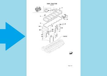KATALOG CZĘŚCI NEW HOLAND T6050 po Polsku 4100 stron!