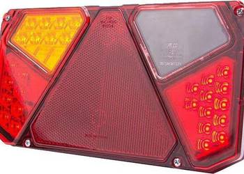 Lampa tylna zespolona LED, lewa, prostokątna, 12/24V Kramp LA40917