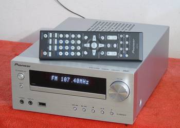 Amplituner Pioneer X-HM32 pil. USB BT AUX. DOSTAWA.