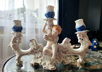 Świecznik porcelanowy ARPO Made in Romania.