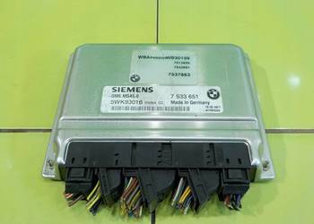 BMW X3 E83 3.0 B 04r 5D modul sterownik 7533651 5WK93016