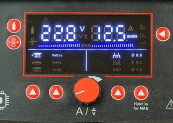 TECNOMIG 221 SYNERGIC – półautomat spawalniczy 4w1