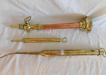 sikawka strażacka z dodatkami, mosiądz i miedz nr 864	Fiaf