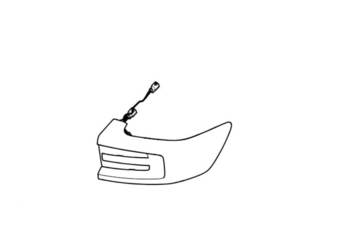 VOLVO C40 lampa tylna prawa oryginal OE
