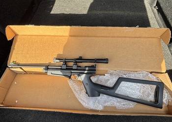 Wiatrówka Crosman 2250B 5,5mm + optyka Strike 4x20 + 2 paczki śrutu