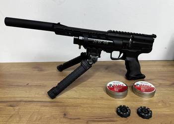 Hw 44 Pcp pistolet mega komplet stan kolekcjonerski mega celny