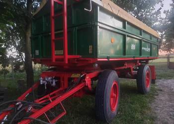 Przyczepa wywrotka 3 strony autosan 6 ton