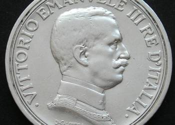 WŁOCHY 2 LIRY 1916 - król Wiktor Emanuel III - srebro