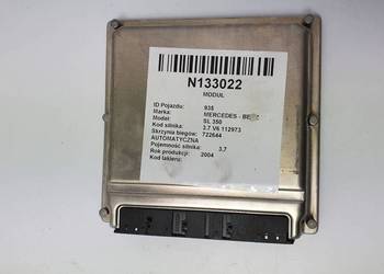 KOMPUTER ECU A1121535979 MERCEDES SL 350 3.7 KOMPUTER ECU A1121535979 MERCEDES SL 350 3.7