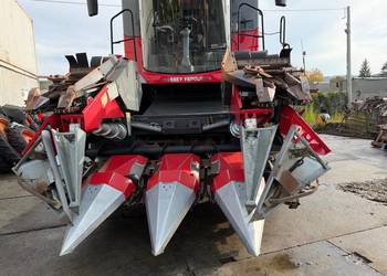 Kombajn Zbozowy Massey Ferguson 7380 Centora + Heder do kukurydzy Dominoni