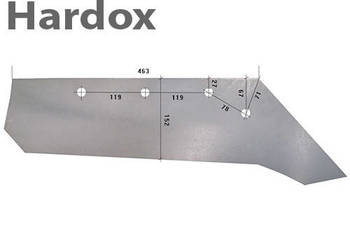 Lemiesz 300ha! HARDOX SSP350WE/P części do pługa RABEWERK