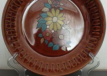 Talerz, porcelit Tułowice, fason Rumcajs