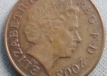 WIELKA BRYTANIA-TWO PENCE-2008 r
