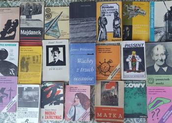 Książki z lat 50-80, różna tematyka, duża ilość