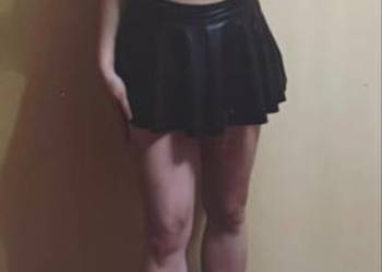 Spódniczka  skórzana mini