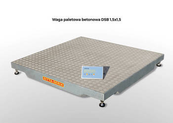 Waga paletowa betonowa DSB 1,5x1,5