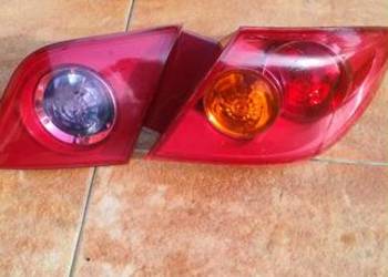 mazda 3, Lampy tylne komplet, chlapacze gratis.