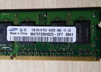 Pamięć DDR2 SAMSUNG 1GB  PC2-6400S