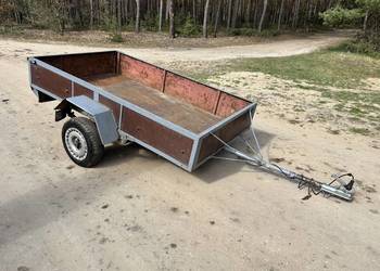 Przyczepka przyczepa samochodowa lekka SAM 230x135 zarejestrowana