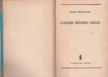 (02559) KAWALER RÓŻANEGO KRZYŻA – DANUTA BIEŃKOWSKA