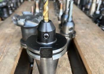 Oprawka FAT SK40 Ø8×50 z wiertłem HSS TiN - Made in Germany
