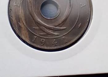 Stare monety 10 cent 1941 Brytyjska Afryka Wschodnia