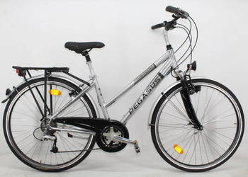 Aluminiowy rower damski PEGASUS 24 biegi koła 28 cali