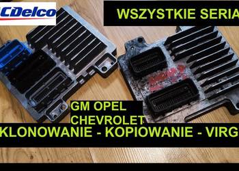 ECU ACDelco Klonowanie Reset Virgin seria E Opel Chevrolet w