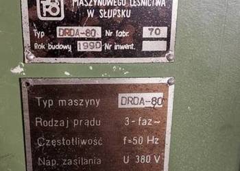 Piła taśmowa SAFO DRDA-80 Sprawna, działa bez wkładu finansowego. Rok prod.