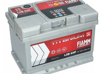 Akumulator FIAMM TITANIUM PRO 12V 60Ah 600A Darmowa Dostawa