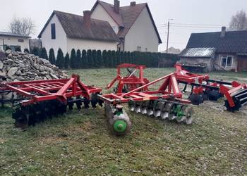 Agregat uprawowy Gruber ścierniskowy siewny brona talerzowa.